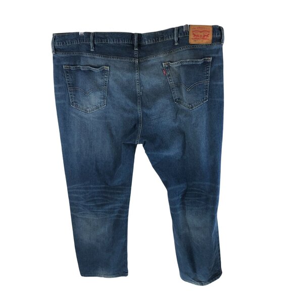 Levis Mens Jeans 541 Athletic Taper Fit 52x32 HEMMED Actual 51x29 - Picture 4 of 8